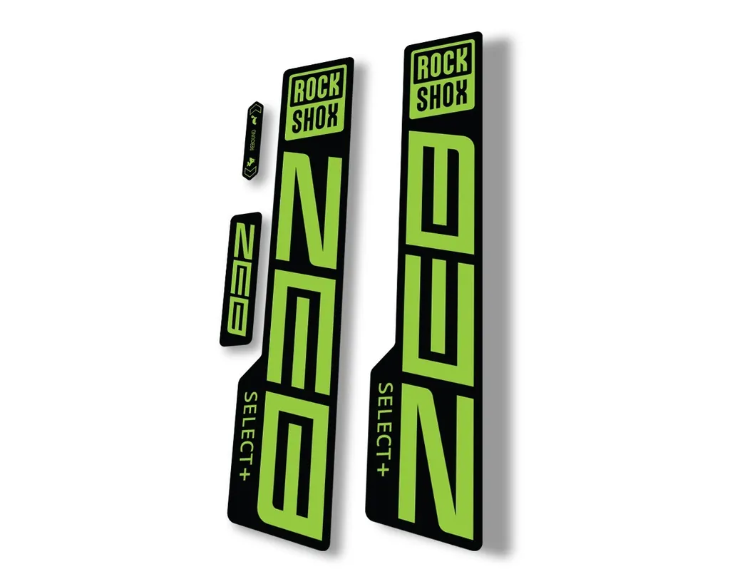 Rock Shox ZEB Select Plus 2021 Mountain Bike Cycling Decal Sticker Green - 1