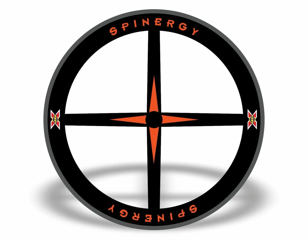 SPINERGY RevX Rim Wheelset Decal Factory Sticker Vinyl Adhesive Orange 32 Pcs - 1