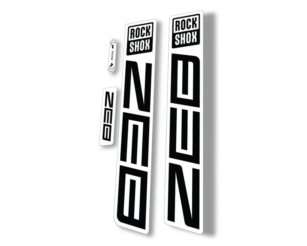Rock Shox ZEB R 2021 Mountain Bike Cycling Decal Sticker Adhesive Black - 1