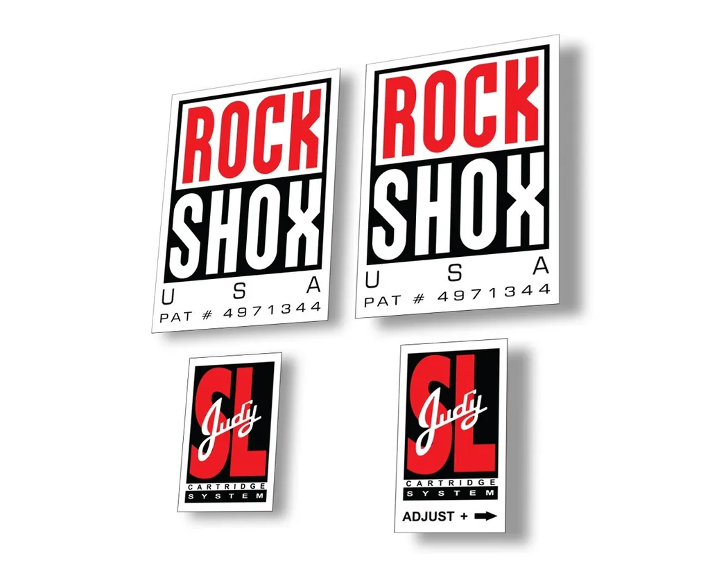 Rock Shox Judy SL 1997 Forks Decals Stickers Graphic Set Vinyl Logo Adhesive #3 - 1