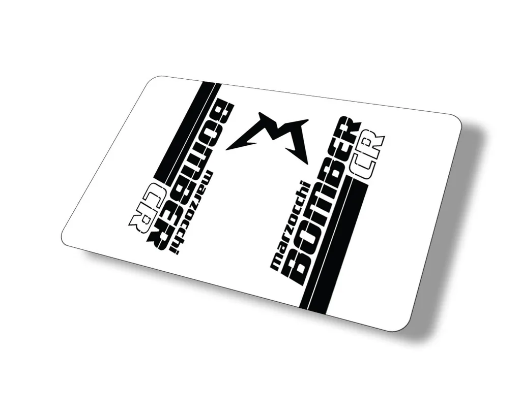 Marzocchi Bomber CR 2020 Rear Shock Sticker Decal Kit Adhesive Black - 1