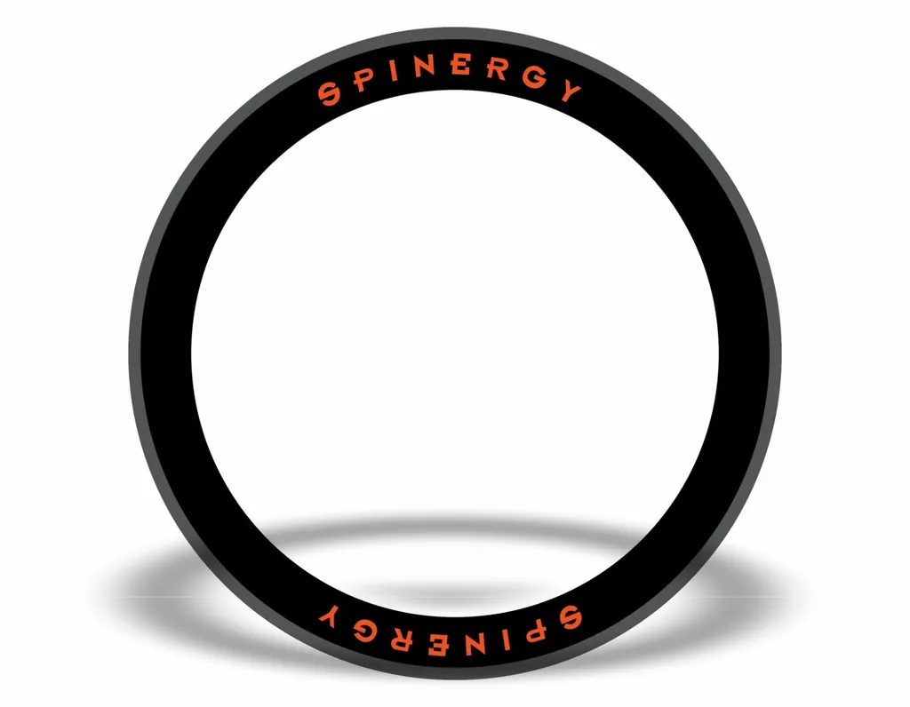 SPINERGY Road Rim Wheelset Decal Factory Sticker Vinyl Adhesive Orange 8 Pcs - 1