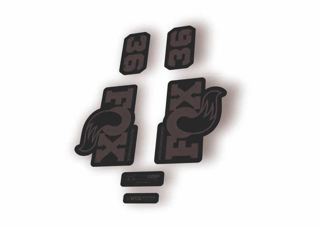 FOX 36 SL Performance Factory 2026 Fork Decal Sticker Adhesive Gray - 1