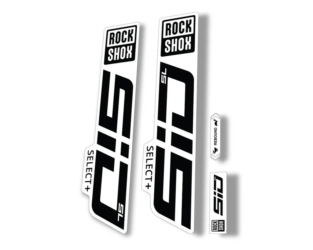 Rock Shox SID SL Select Plus 2021 Mountain Bike Cycling Decal Sticker Black - 1