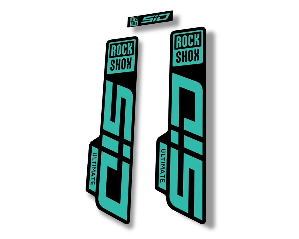 Rock Shox SID 2021 ULTIMATE Fork Decal Mountain Bike Cycling Sticker Dolphin - 1