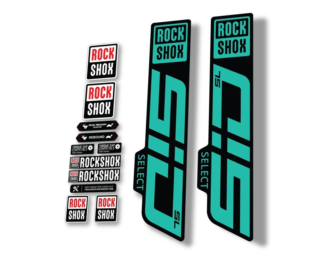 Rock Shox SID SELECT SL 2021 Fork Decal Mountain Bike Cycling Sticker Dolphin - 1
