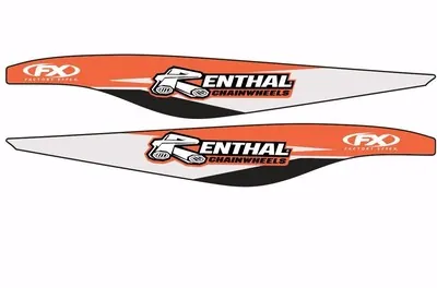 Factory Effex RENTHAL Swingarm Motocross Graphic Sticker Logo Adhesive Decal - 1