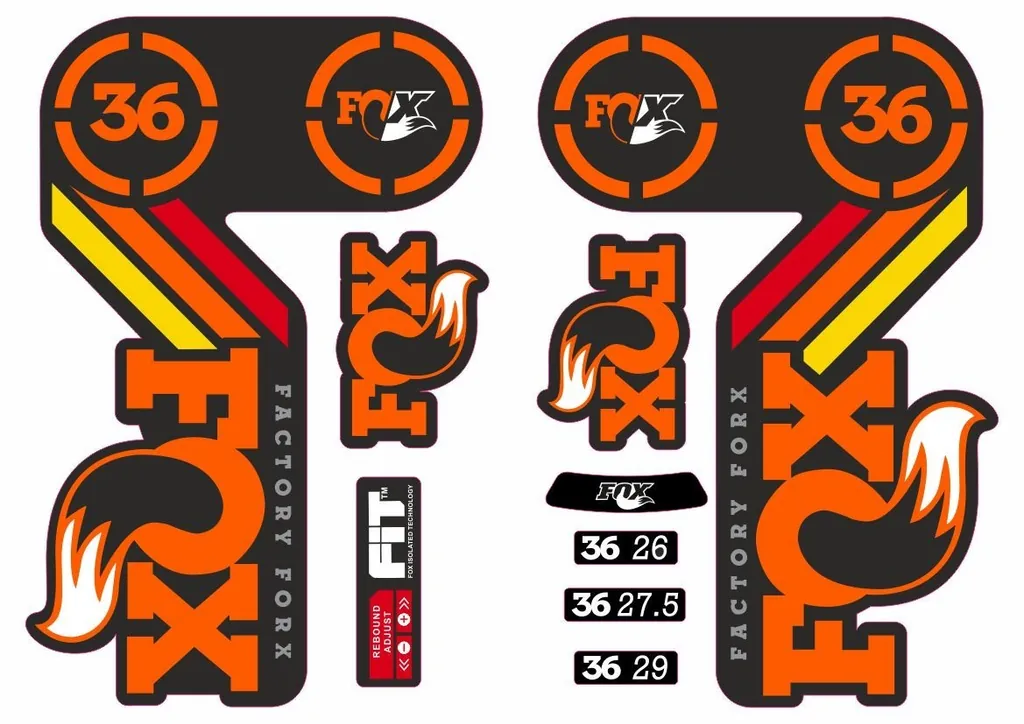 FOX 36 Heritage 2015 Fork Decal for buyer wagners1956 116810741098 & 11683884616 - 1