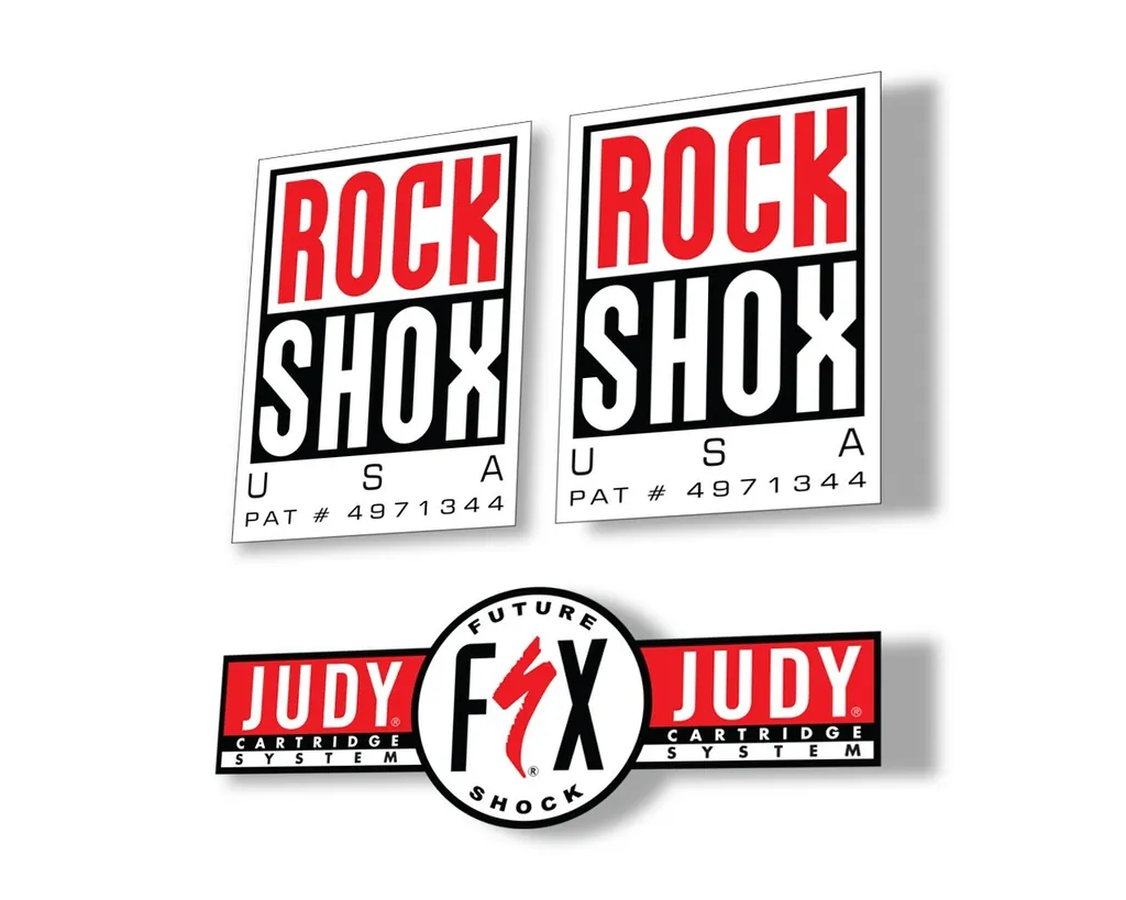 Rock Shox Judy FSX 1998 Forks Decals Stickers Graphic Set Vinyl Logo Adhesive - 1