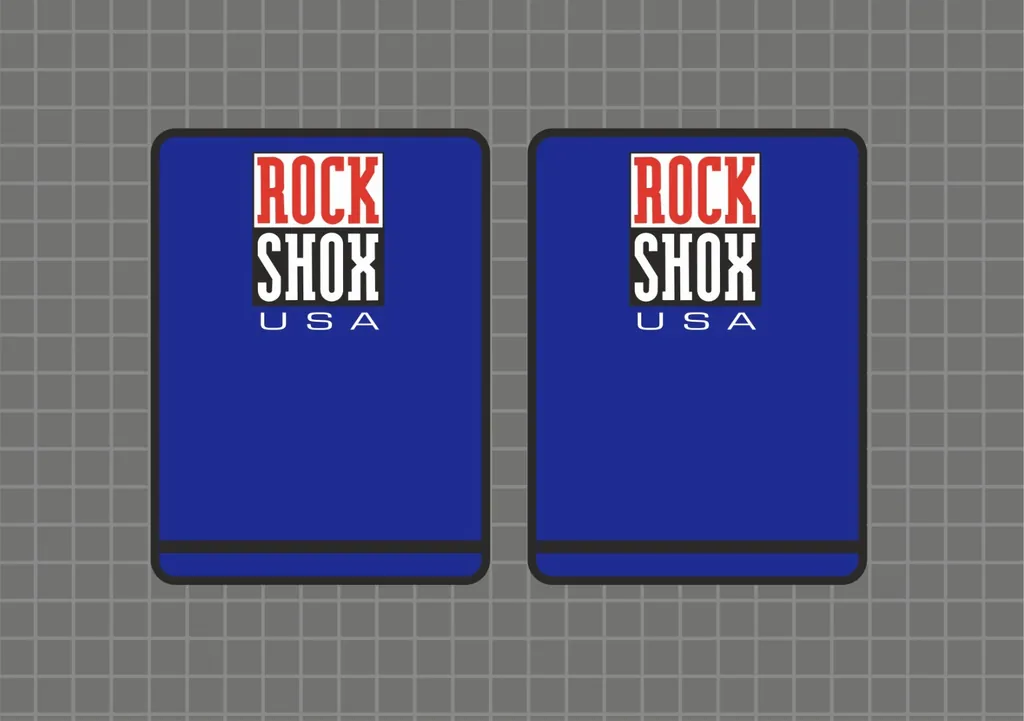 Rock Shox Judy Slalom 1997 Forks Decals Stickers Graphic Set Vinyl Logo Adhesive - 1