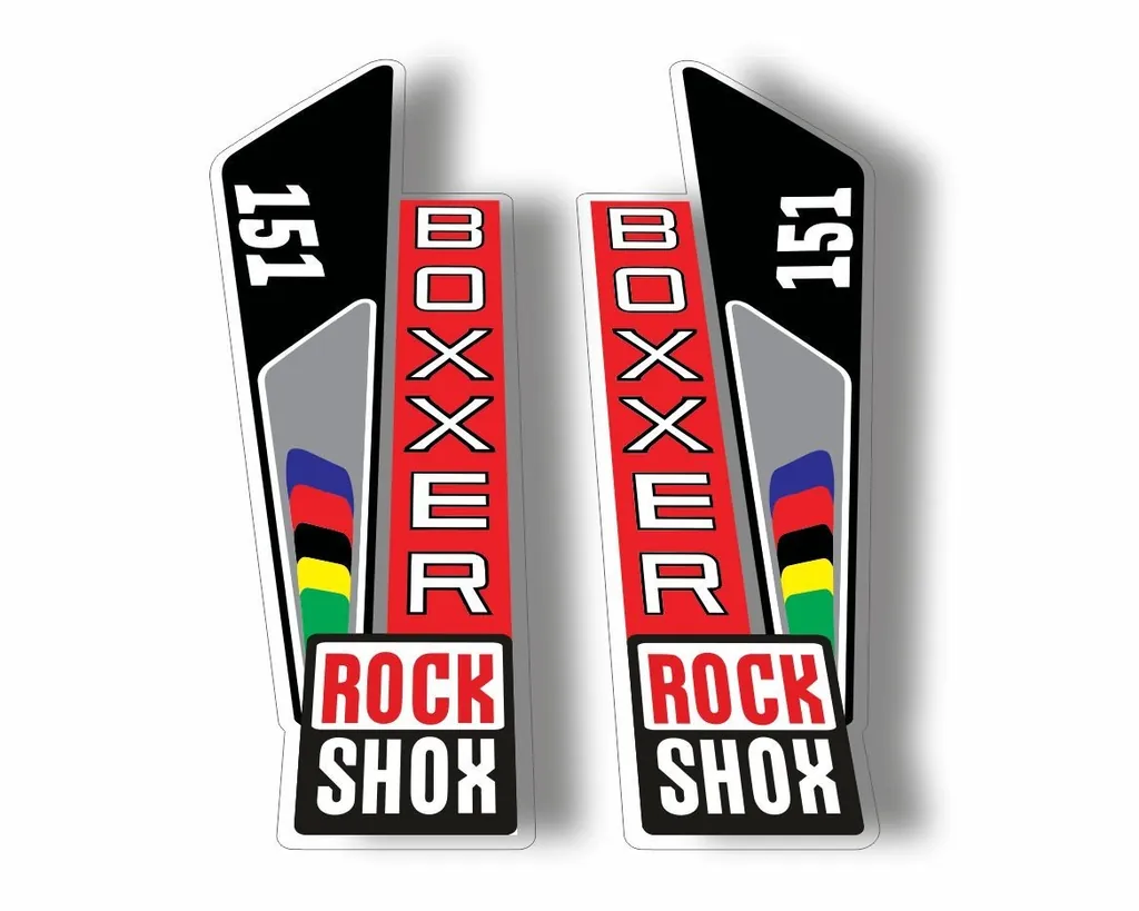 Rock Shox Judy Slalom 1997 Forks Decals Stickers Graphic Set Vinyl Logo Adhesive - 1