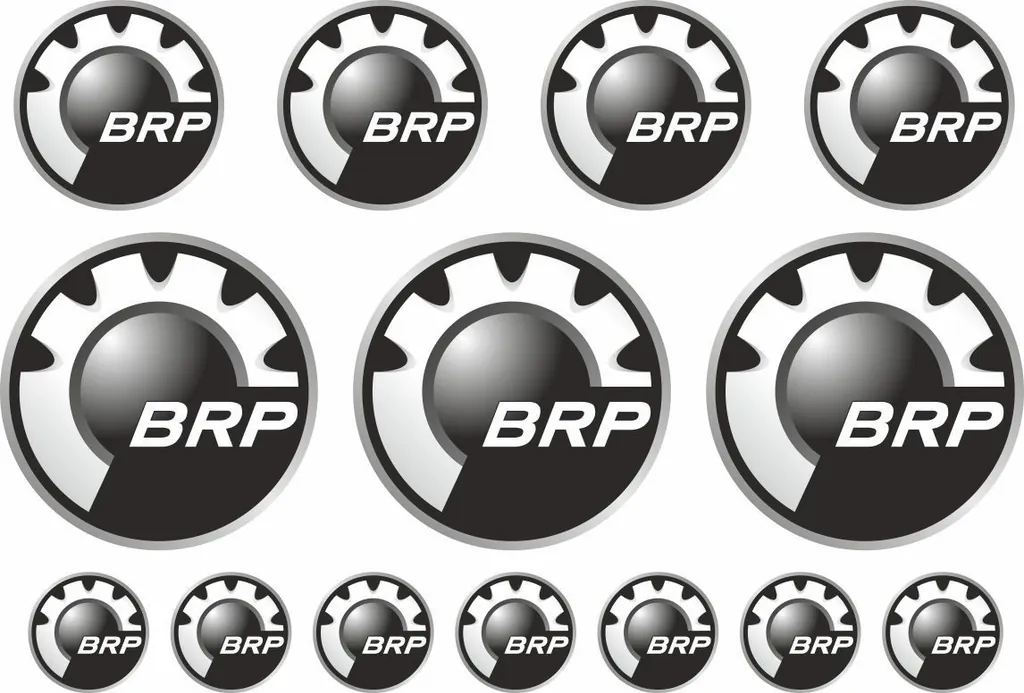 BRP Motorcyle Decals Stickers Factory Graphic Set Vinyl Adhesive Aufkleber 14Pcs - 1