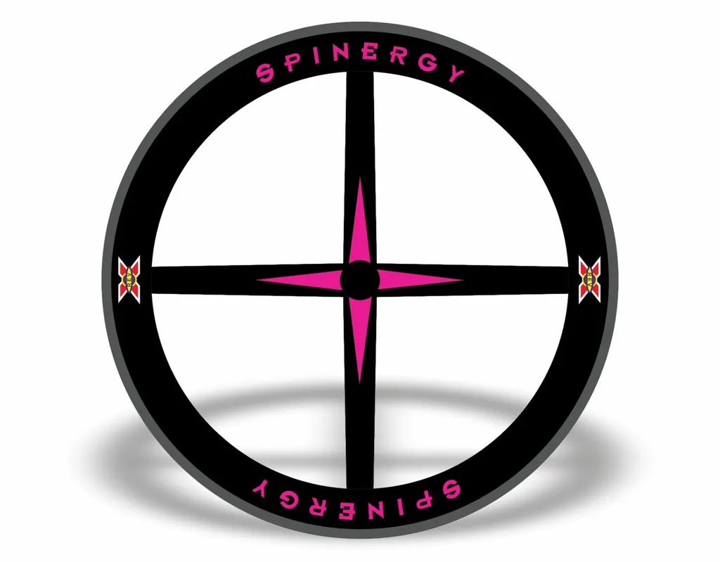 SPINERGY RevX Rim Wheelset Decal Factory Sticker Vinyl Adhesive Pink 32 Pcs - 1