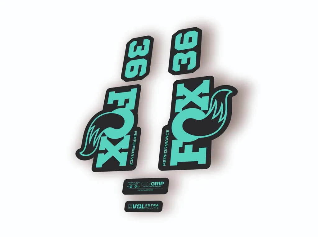 FOX 36 Performance 2026 Fork Factory Suspension Decal Sticker Adhesive Dolphin - 1